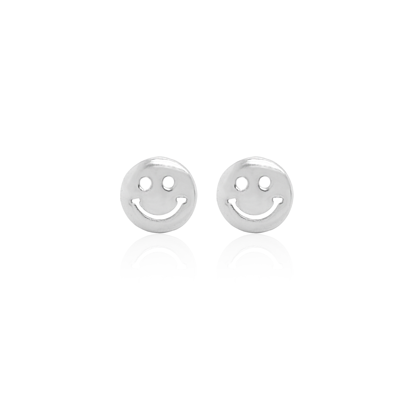 SMILEY FACE STUDS